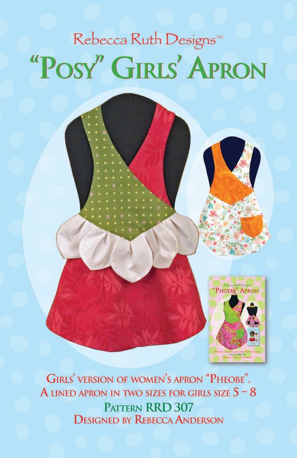 Posy Girls' Apron - Rebecca Ruth Designs