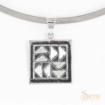 Sterling Silver Mini Dutchman's Puzzle Pendant