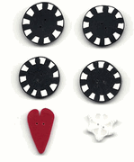 Heart & Home Quilt Pattern - Button Packet  