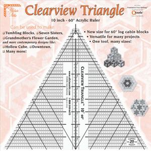 Clearview 10" 60° Triangle