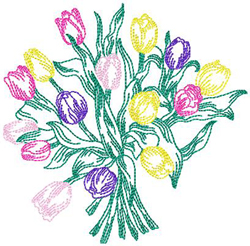 Floral Bouquet by Julie Hall
