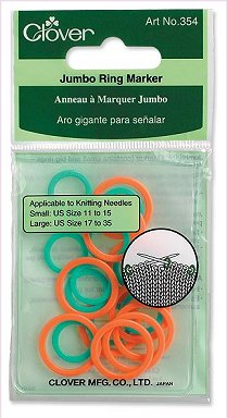 Jumbo Stitch Ring Marker by Clover