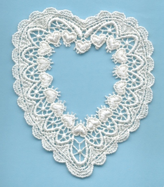 Lace Motif Heart