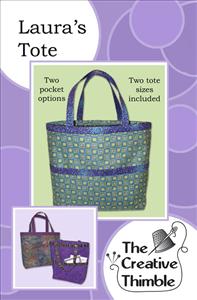 Laura's Tote Bag Pattern - The Creative Thimble