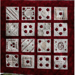 Mums Roses An Heirloom Sampler by Julie Hall