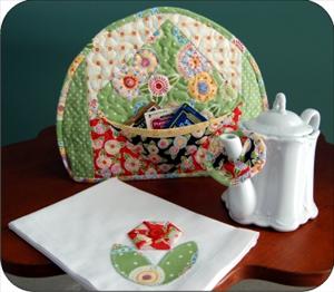 Tea Pocket - New Leaf Stitches