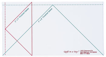 Flying Geese Ruler by Quilt in a Day - Large