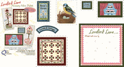 Lovebird Lane Quilt Pattern - Accessory Fabric Packet