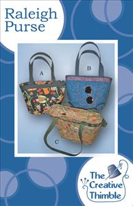 Raleigh Purse Bag Pattern - The Creative Thimble