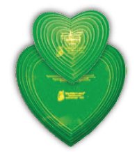 Springfield Fibre Optic Heart Template Set - Large