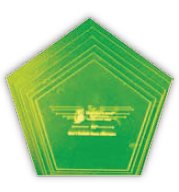 Springfield Fibre Optic Pentagon Template Set - Large