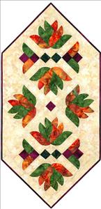 Falling Leaves Table Runner by Southwind Designs