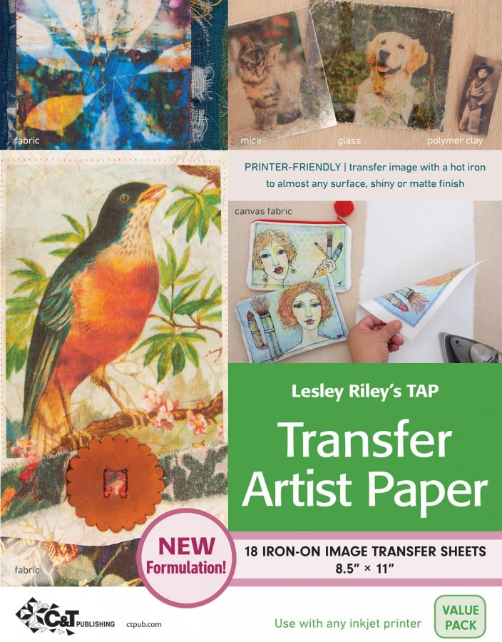 TAP Transfer Artist Paper 18/pkt by Lesley Riley