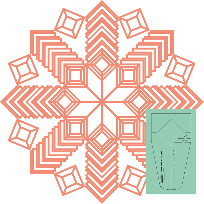 Artisan Curves Square #93 - Westalee Design