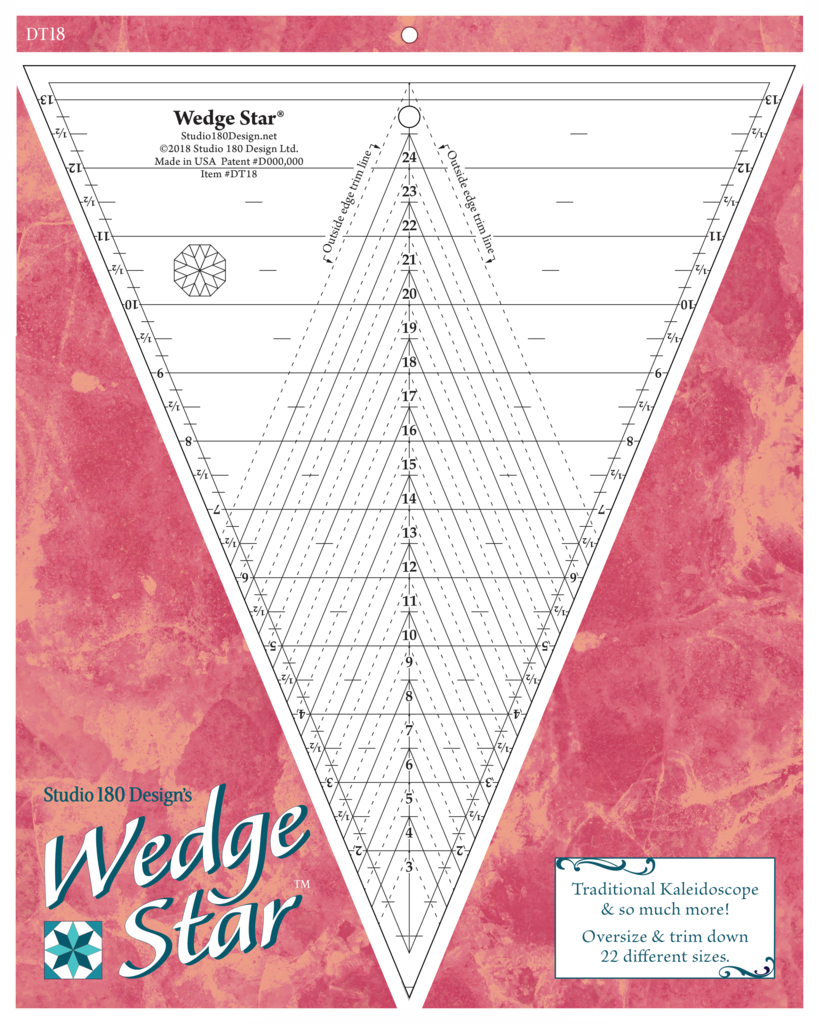 Wedge Star Ruler by Deb Tucker