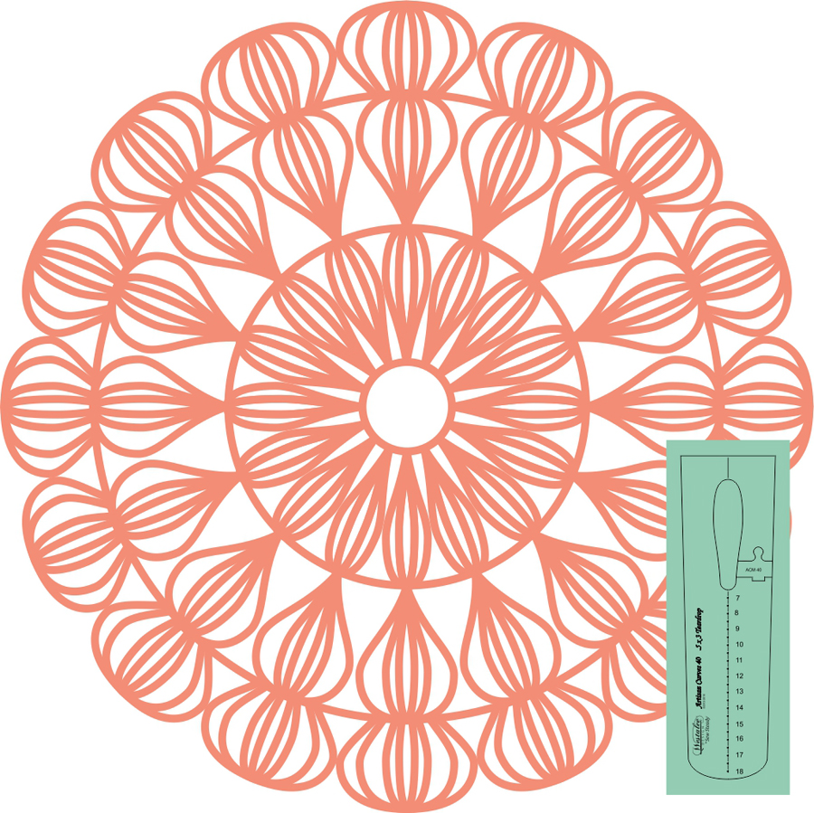 Artisan Curves Teardrops #40 - Westalee Design