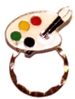 Artist's Palette Spec Pin