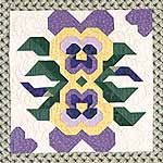 Budding Pansy - Block 11