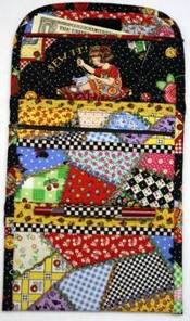Fabric Wallet/Purse by Sewing Basket