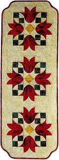 Tulip Bells Table Runner by Southwind Designs