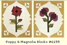 Poppy & Magnolia Blocks 6155