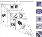 Multi-Size Kite Ruler by Marti Michell