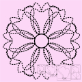 DM Quilting – Ribbons & Bows & Wreath Template Set