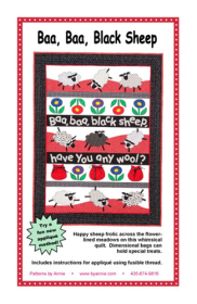Baa, Baa, Black Sheep Quilt Pattern - By Annie