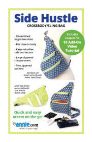 Side Hustle Crossbody/Sling Bag Pattern - By Annie