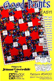 Glorious Grandchild Fabric Panel &  Good Points Pattern