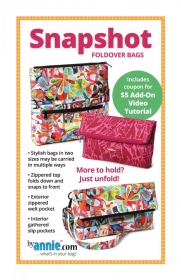 Snapshot Foldover Bags - By Annie