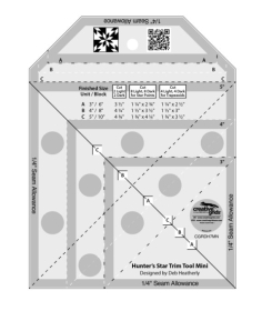 Hunter's Star Trim Tool Mini - Creative Grids