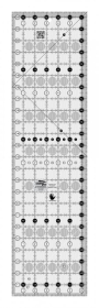 Left Handed Quilt Ruler 6 1/2" x 24 1/2"  - Creative Grids