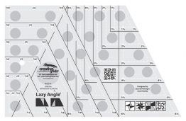 Lazy Angle Quilt Ruler - Creative Grids
