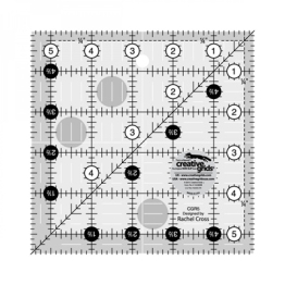 Quilt Ruler 5.5" Square - Creative Grids