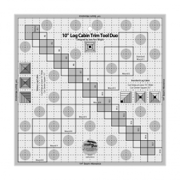 10" Log Cabin Trim Tool Duo - Creative Grids
