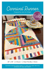 Carnival Table Runner Pattern - Cut Loose Press