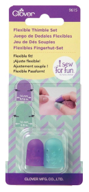 Flexible Rubber Thimble Set by Clover