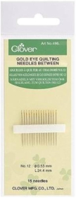 Gold Eye Quilting/Betweens Needles by Clover