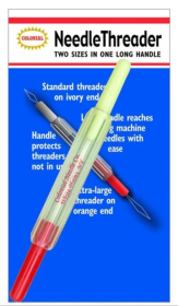 Needle Threader Two Sizes in One - Colonial