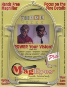 Mageyes Lens Magnifier Plus - White