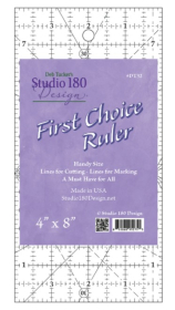First Choice Ruler 4" x 8" - Deb Tucker, Studio 180 Designs