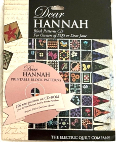 Electric Quilt Company EQ5 Dear Hannah