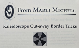 Marti Michell Kaleidoscope Cut-Away Border Tricks