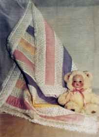 Baby Bassinet Tube Quilt by Fasturn