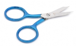 True Left-Handed Straight Micro Tip Large Ring Scissors - Famoré Cutlery 711L