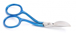 True Left-Handed Mini Duckbill Applique Scissors - Famoré Cutlery 712MDL