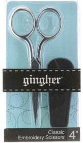 Gingher 4in Classic Embroidery Scissor G-4