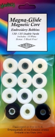 Havel's Magna-Glide Magnetic Core Embroidery Bobbins