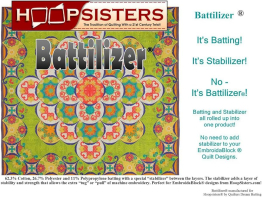 Battilizer from Hoop Sisters - 1 Metre